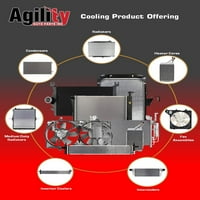 Agility Auto dijelovi A c kondenzator za Subaru specifične modele