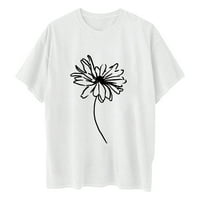 Uskršnje majice za djevojke Print Crew Crt O uskršnji poklon Casual Top Majice