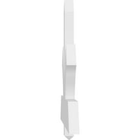60 W 1 2H 2D 6F, nagib, Redmond arhitektonski razred PVC Zabatni nosač