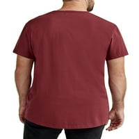 Strongside odjevne majice s V izrezom za muškarce-velika i visoka Ležerna Odjeća 2-pk