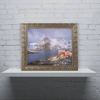 Zaštitni znak likovne umjetnosti' Shack with a View ' Canvas Art by Michael Blanchette Photography, Zlatni