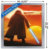 Star Wars: Obi-Wan Kenobi - Dvo sunce zidni poster, 14.725 22.375 Uramljeno