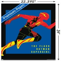 Comics Movie Flash - Heroes Zidni poster, 22.375 34