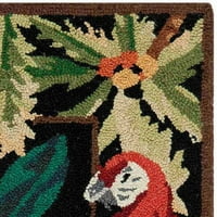 Chelsea Dewayne Parrot Ljubitelji vunene prostirke, crna, 2'9 4'9
