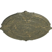 1 2 od 1 2 P Atika plafonski medaljon, ručno oslikano pucketanje hamamelisa