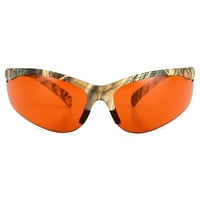 Sigurnosne Vu Zaštitne Naočare Bez Okvira, Camo Orange