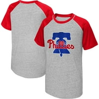 Omladinske MLB produkcije Heather Grey Philadelphia Phillies MBSG T-Shirt