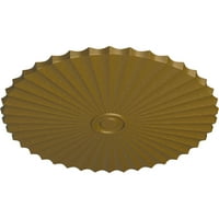 5 8 od 2 P Shakuras plafonski medaljon , ručno oslikano zlato