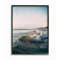 Stupell Industries grb fotografije vode na plaži malog talasa koju je dizajnirao Unsplash