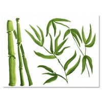 Šuma bambusovih grana IV slikarstvo platno Art Print