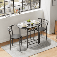 Vinego trpezarijski Set za mali kuhinjski sto za doručak Set drvenih stolica za uštedu prostora i stolni