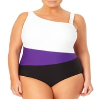 Terra & Sky ženski Plus blok u boji Jednodijelni kupaći kostim