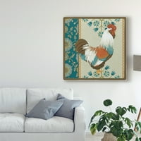 Zaštitni znak likovne umjetnosti 'Cottage Rooster II' platnena Umjetnost do juna Erica Vess