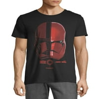 Ratovi zvijezda uspon Skywalkera muška i velika Muška Crvena olujna grafička majica