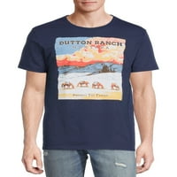Yellowstone Muška grafička majica