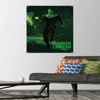 Comics: tamno umjetnički - zidni plakat zelenog fenjera sa pućimpinima, 22.375 34