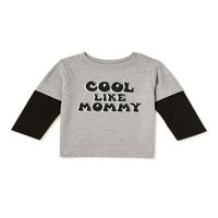 Garanimals Baby Boys jedinstvena obješena majica sa dugim rukavima, veličine 0 3M-24M