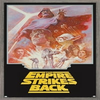 Star Wars: Empire udara natrag - grupni zidni poster sa jednim listom, 14.725 22.375 Uramljeno