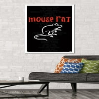 Parkovi i rekreacija - Zidni poster za miš štakor, 22.375 34 uokviren