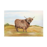 Jean Plout 'Farm Animal In Pašnjak A' Canvas Art