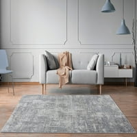 United Weavers of America Modern, Transitional Abstract Area Rug, 12.5' 15'